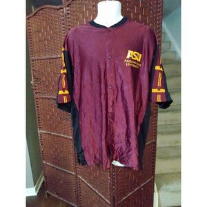 Vintage Russell Athletic Arizona State University Warm Up Jersey basketball LRG